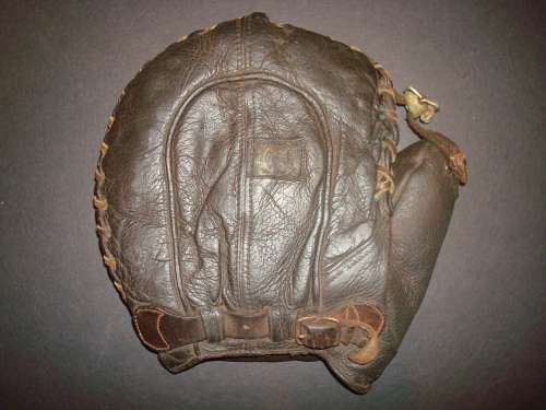 A.J. Reach Black Buckle Web Basemitt Back